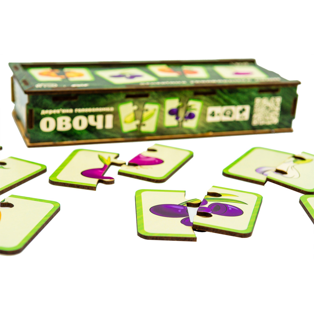Фото Пазл-головоломка PUZZLEOK "Овощи" (Puz-95963)