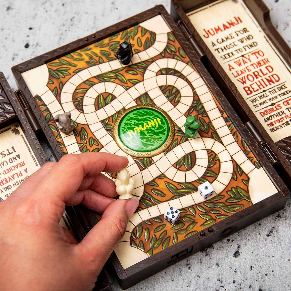 Настільна гра NOBLE COLLECTION JUMANJI Mini Board Prop Replica Electronic (NN3543) Колір багатобарвний