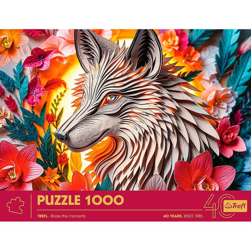 Пазл TREFL Jubileusz Волк 1000 эл (5900511400410) Для кого универсально