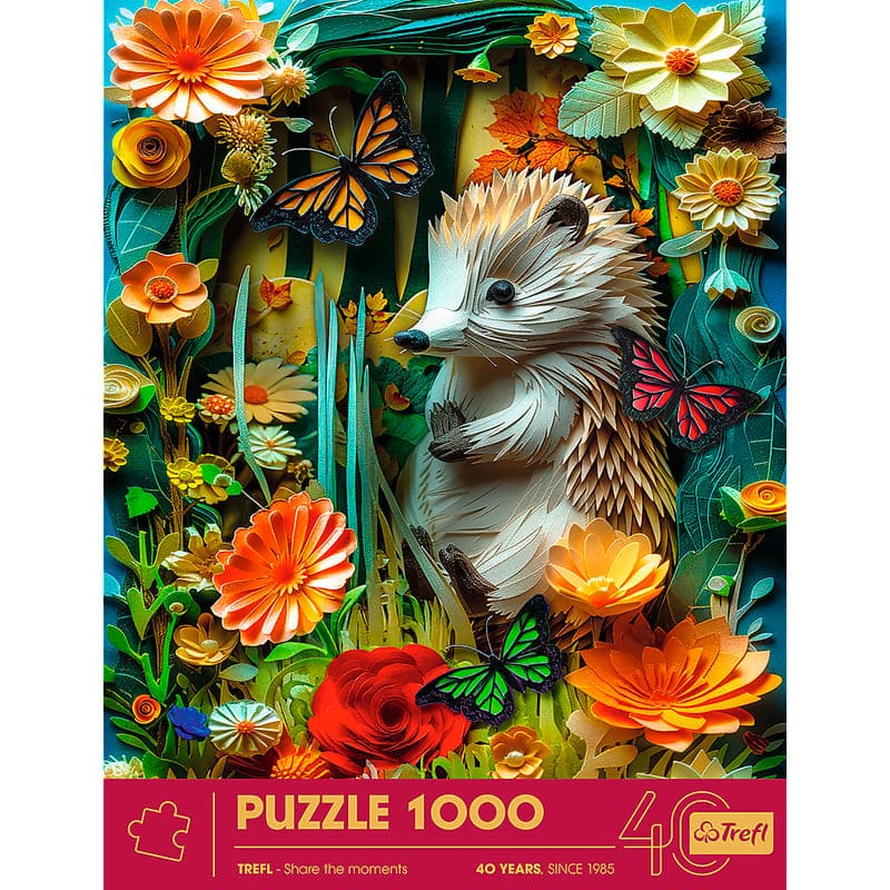 Пазл TREFL Jubileusz Їжак 1000 ел (5900511400427) Для кого універсально