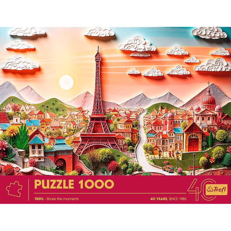 Пазл TREFL Jubileusz Париж 1000 ел (5900511400441) Для кого універсально