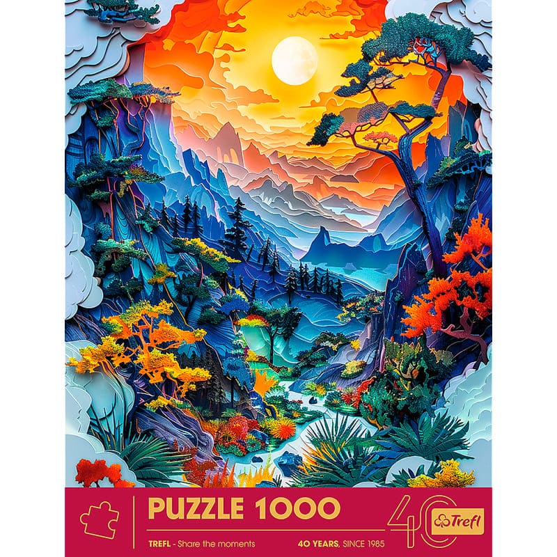 Пазл TREFL Jubileusz Долина 1000 ел (5900511400458) Для кого універсально