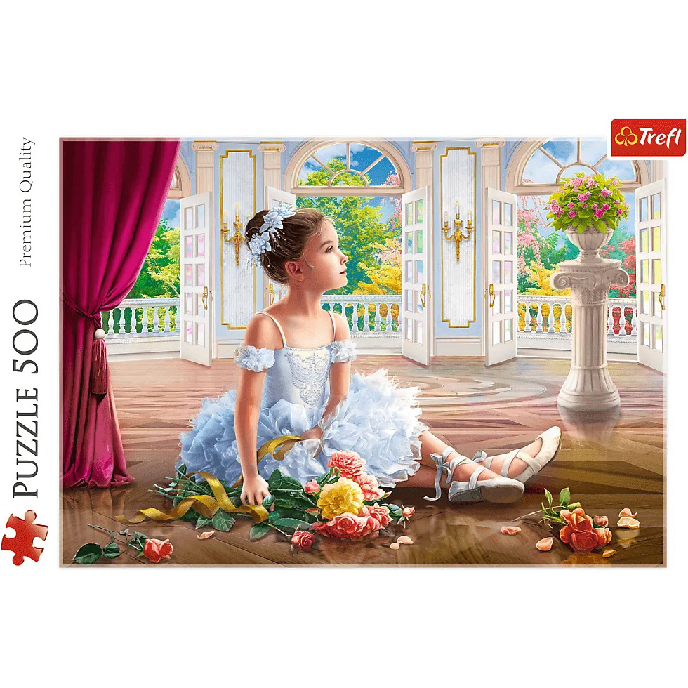 Пазл TREFL Маленькая балерина 500 эл (5900511373516) Пазлы классический