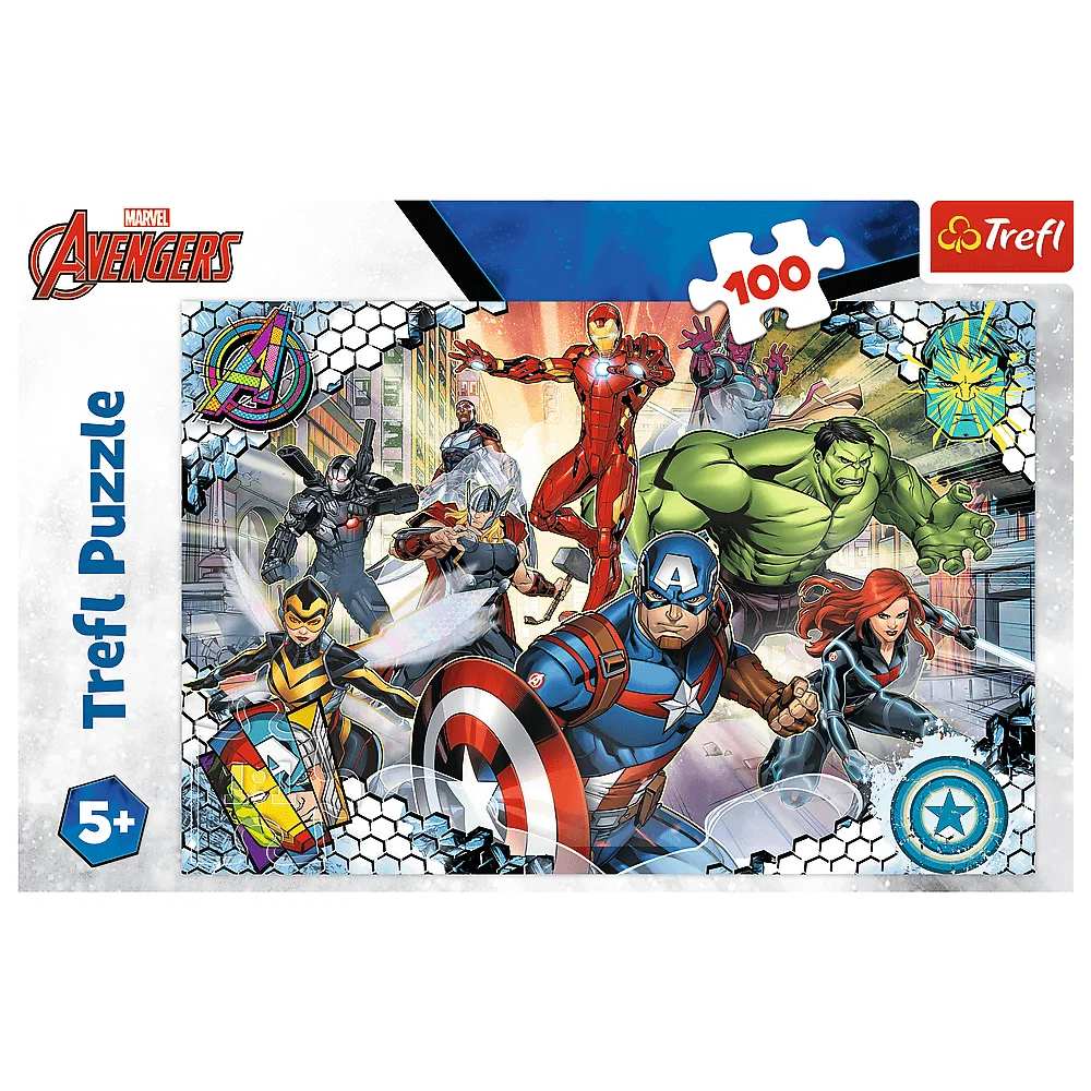 Пазл TREFL The Avengers Відомі месники 100 ел. (5900511164541) Вік від 5 років