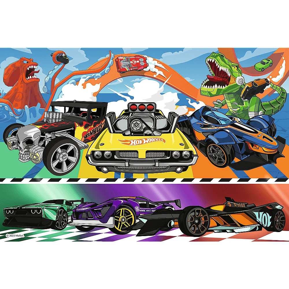 Пазл TREFL Hot Wheels Швидкісні машини 100 ел. (5900511164664) Для кого для хлопчиків
