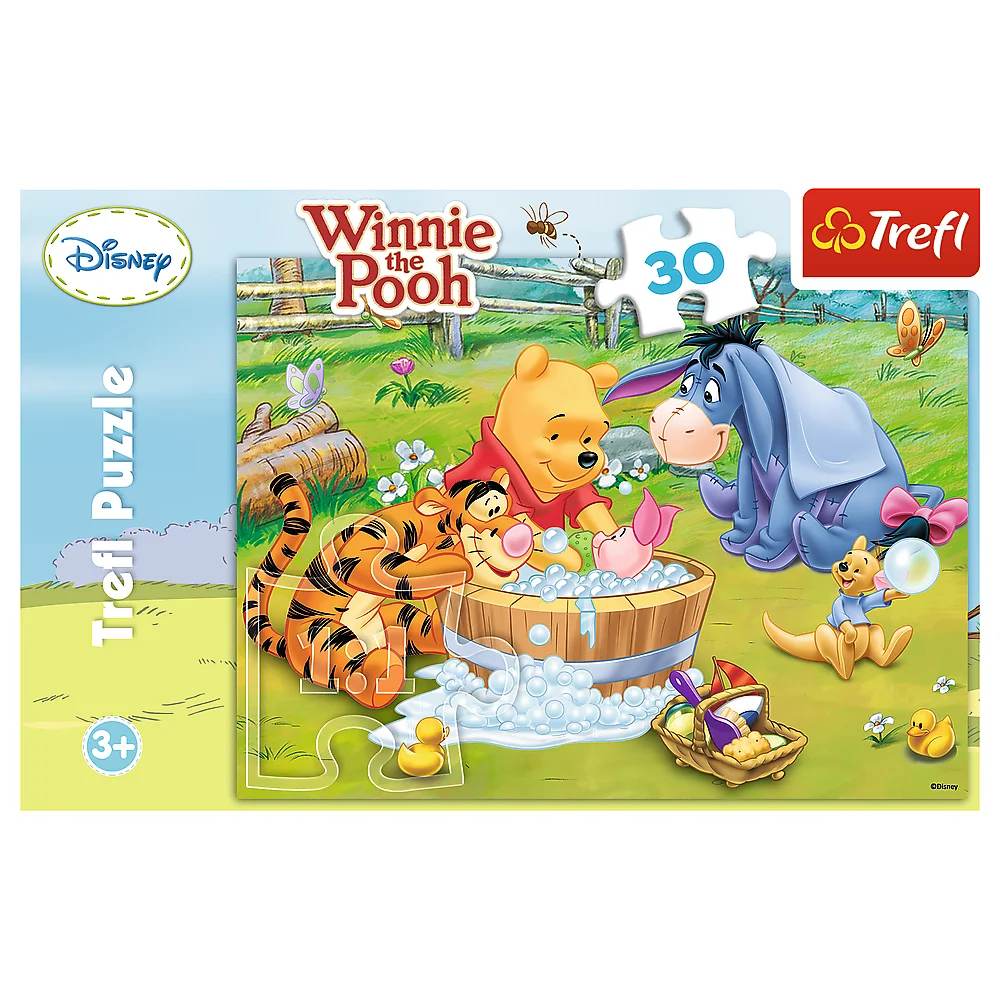 Пазл TREFL Winnie the Pooh Паць приймає ванну 30 ел. (5900511181982) Для кого універсально