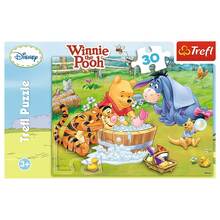 Пазл TREFL Winnie the Pooh Паць приймає ванну 30 ел. (5900511181982)