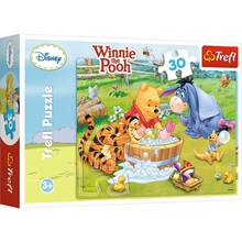 Пазл TREFL Winnie the Pooh Паць приймає ванну 30 ел. (5900511181982)