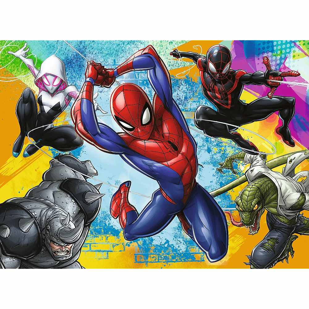 Пазл TREFL Spiderman Кольори людини-павука 30 ел. (5900511183078) Для кого для хлопчиків