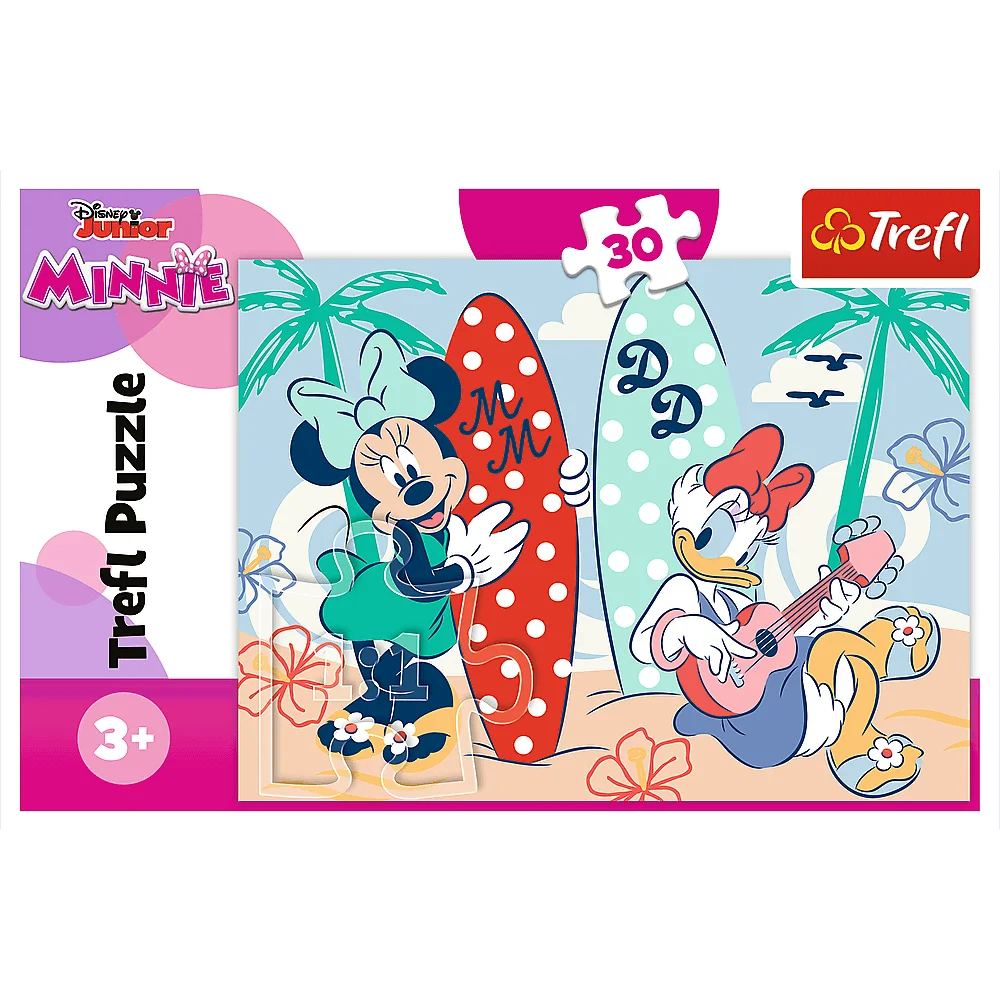 Пазл TREFL Mickey&friends Красочная Минни 30 эл. (5900511183023) Для кого для девочек