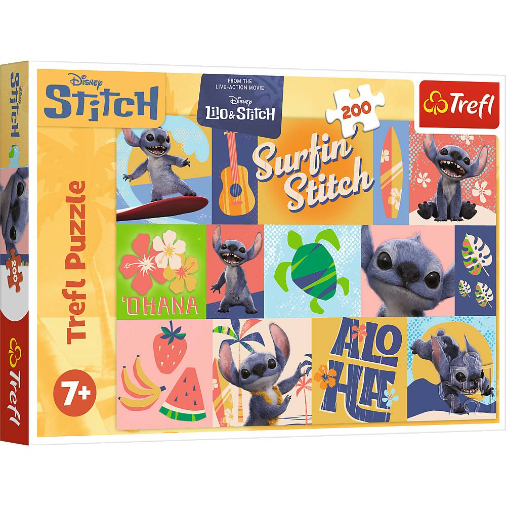 Пазли Trefl Lilo & Stitch The Movie Пригоди на Гаваях 200 ел (5900511133318)