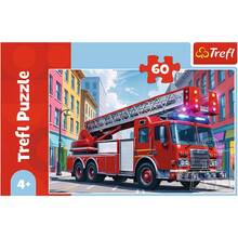 Пазл TREFL Пожежна машина 60 елементів (5900511174052)