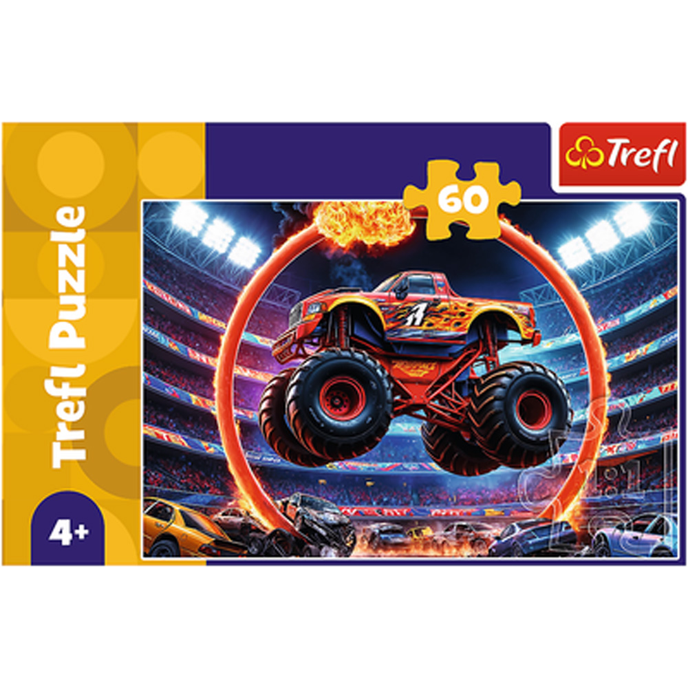 Пазли TREFL 74045 Вантажівка-монстр 6 ялів (5900511174045) Для кого універсально