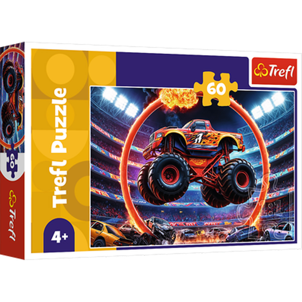 Пазли TREFL 74045 Вантажівка-монстр 6 ялів (5900511174045)