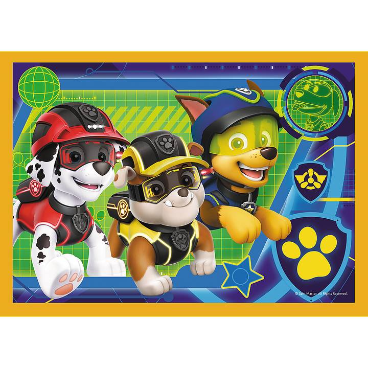 Пазл TREFL 4in1 Paw Patrol Праздник у щенячьего патруля 35+48+54+70 элементов (5900511343953) Возраст от 4 лет 