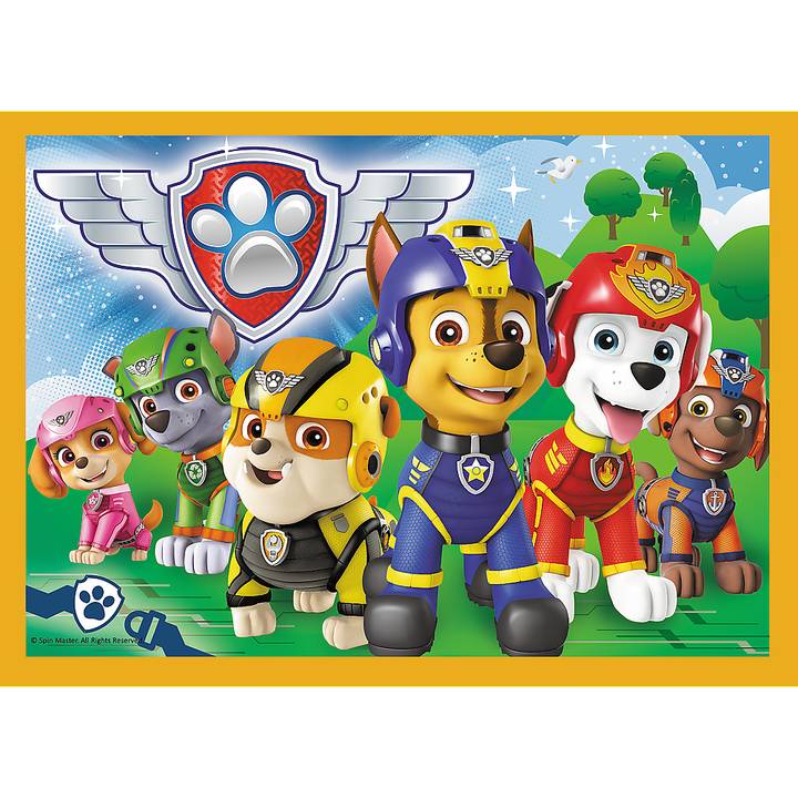 Пазл TREFL 4in1 Paw Patrol Праздник у щенячьего патруля 35+48+54+70 элементов (5900511343953) Пазлы классический