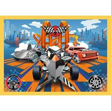 Пазл TREFL 4in1 Hot Wheels Транспортные средства 35+48+54+70 элементов (5900511346275)
