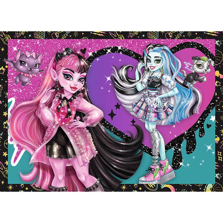 Пазл TREFL 4in1 Monster High Напряженный день в Монстр Хай 35+48+54+70 элементов (5900511346558) Пазлы классический