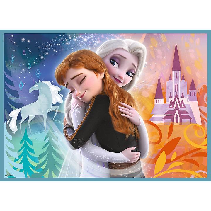 Пазл TREFL 4in1 Frozen Удивительный мир Ледяного сердца 12+15+20+24 элемента (5900511343816) Для кого универсально