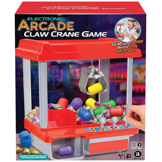 Настільна гра AMBASSADOR Аркада Claw Crane (4897049306363) Матеріал пластик