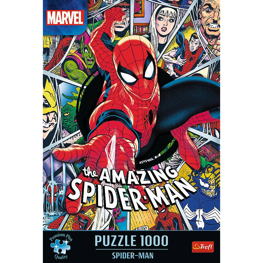 Пазли Trefl Marvel Spider-man Людина-павук 1000 ел (5900511108590)