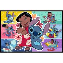 Пазли Trefl Stitch Щасливе життя Стіча 2х200 ел (5900511133349)