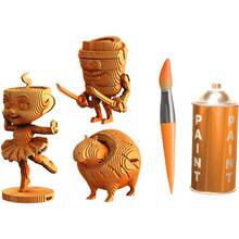 Картонный 3D пазл Cartonic 3D Puzzle Ballerina Cappuccina and Friends 301 эл (CARTBALLER)