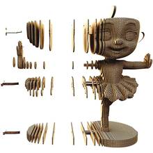 Картонный 3D пазл Cartonic 3D Puzzle Ballerina Cappuccina and Friends 301 эл (CARTBALLER)
