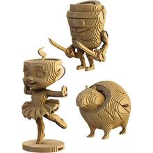 Картонный 3D пазл Cartonic 3D Puzzle Ballerina Cappuccina and Friends 301 эл (CARTBALLER)