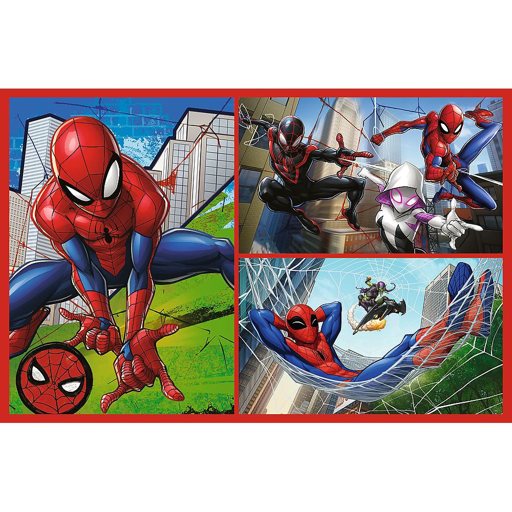 Набор пазлов TREFL Spiderman Паучьи истории 2х70 элементов (5900511344431) Пазлы классический