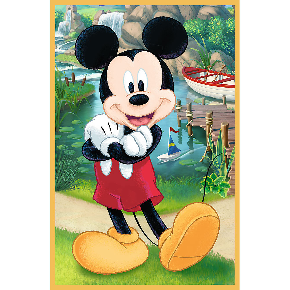 Набор пазлов TREFL Mickey&friends Мышь на празднике 3х50 элементов (5900511348811) Пазлы классический