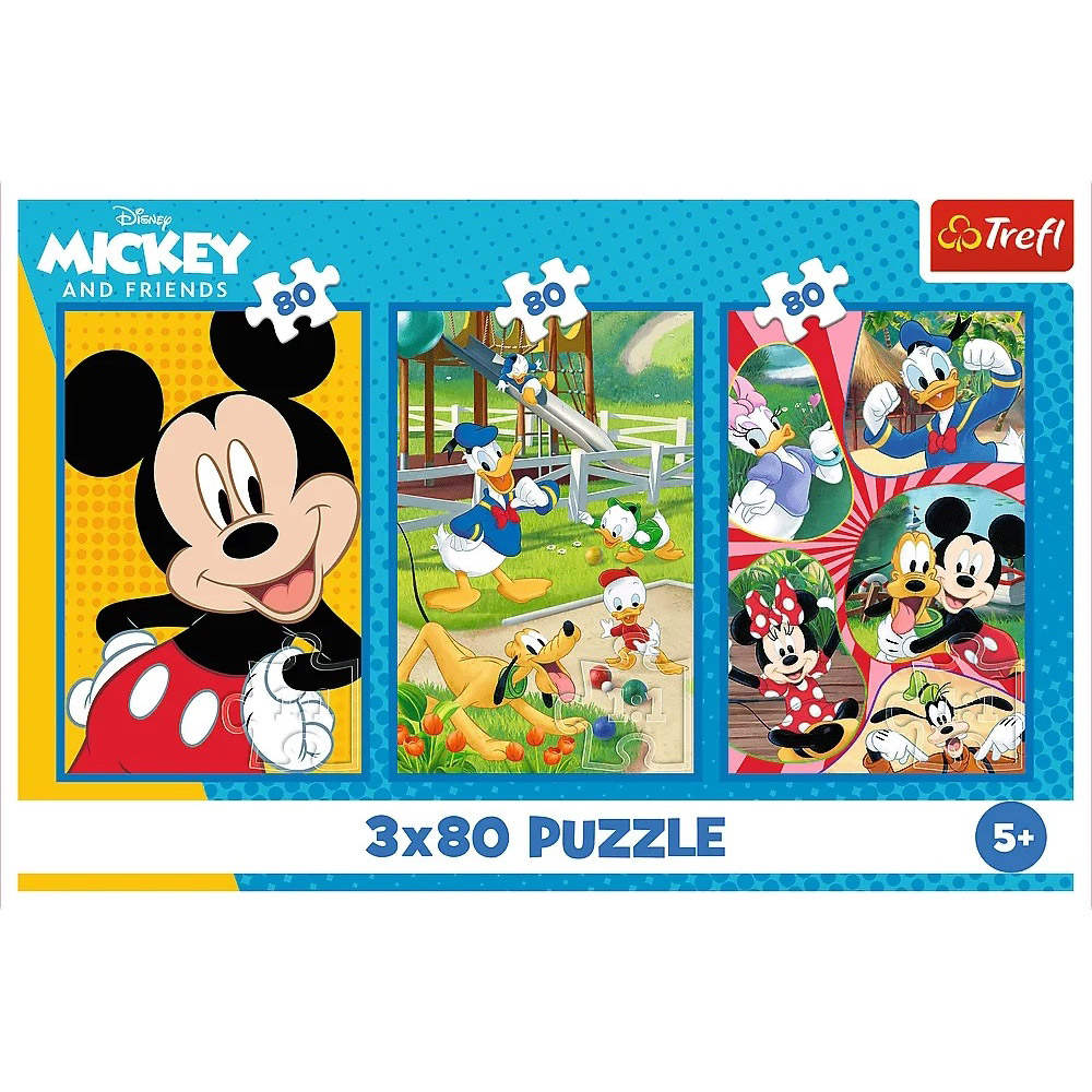 Внешний вид Набор пазлов TREFL Mickey&friends Команда Микки Мауса (5900511348873)