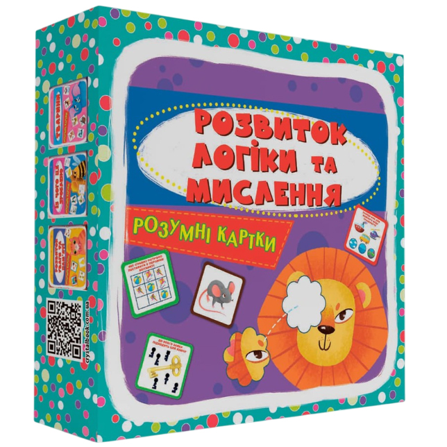 Умные карты КРИСТАЛ БУК Развитие логики и мышления 30 шт (9786175474938) Предмет изучения логика 