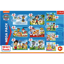 Набор пазлов Trefl Paw Patrol Надежная команда Щенячьего патруля 3х48+3х35+4х20 элементов (5900511960013)