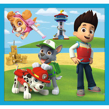 Набір пазлів Trefl Paw Patrol Надійна команда Щенячого патруля 3х48+3х35+4х20 елементів (5900511960013)