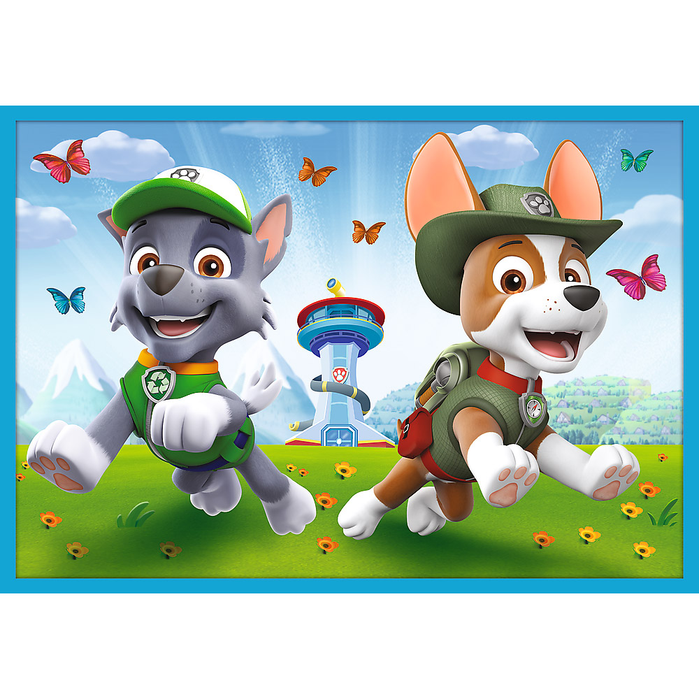 Замовити Набір пазлів Trefl Paw Patrol Надійна команда Щенячого патруля 3х48+3х35+4х20 елементів (5900511960013)