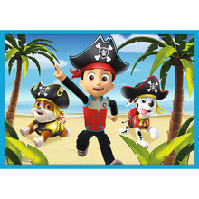 Набір пазлів Trefl Paw Patrol Надійна команда Щенячого патруля 3х48+3х35+4х20 елементів (5900511960013)