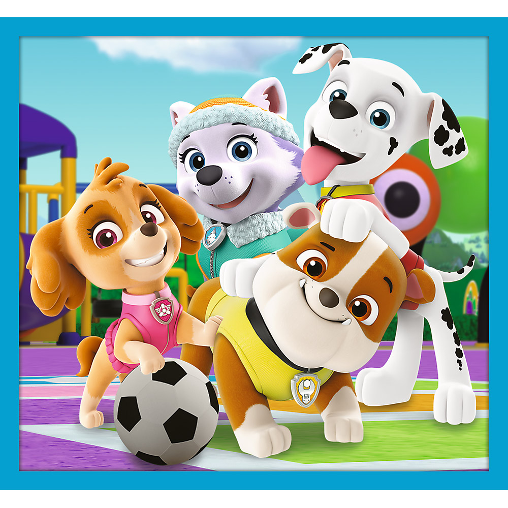 Набір пазлів Trefl Paw Patrol Надійна команда Щенячого патруля 3х48+3х35+4х20 елементів (5900511960013) Пазли класичний