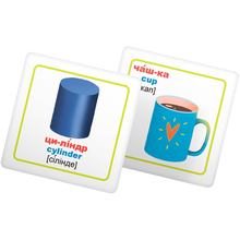 Картки КРИСТАЛ БУК Розумні картки. Фігури та кольори 30 шт (9789669876164)