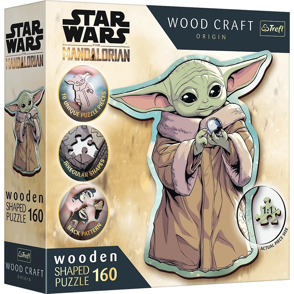 Пазлы TREFL Wooden Star Wars Грог 160 эл (01857) Для кого универсально