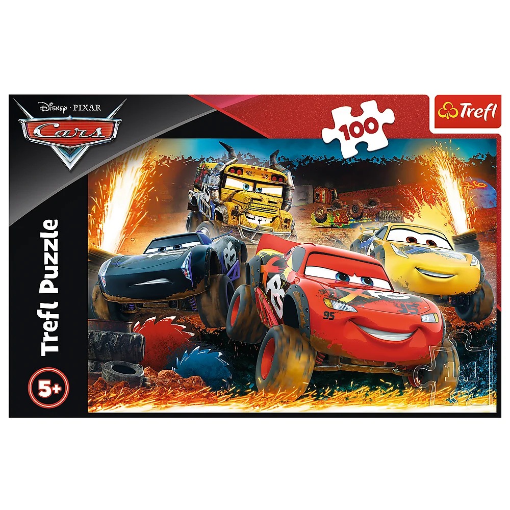 Пазлы TREFL Cars Экстремальная гонка 100 эл (63582) Для кого для мальчиков