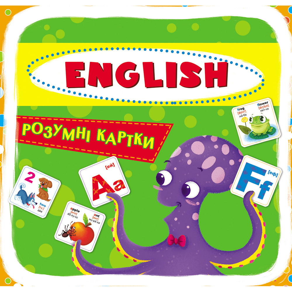 Умные карточки КРИСТАЛ БУК English ABC 30 карточек (9789669369642) Умные карточки КРИСТАЛ БУК English ABC 30 карточек (9789669369642)