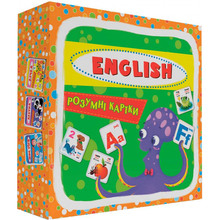 Умные карточки КРИСТАЛ БУК English ABC 30 карточек (9789669369642)