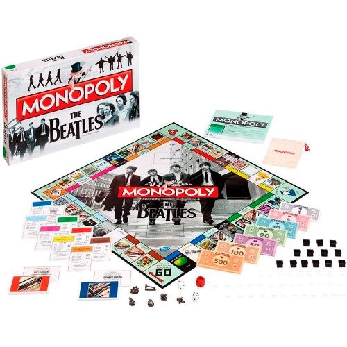 Настільна гра WINNING MOVES BEATLES Monopoly (20046) Предмет вивчення логіка