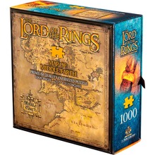 Пазл NOBLE COLLECTION LORD OF THE RINGS Middle-earth Map 1000 эл (NN9472)
