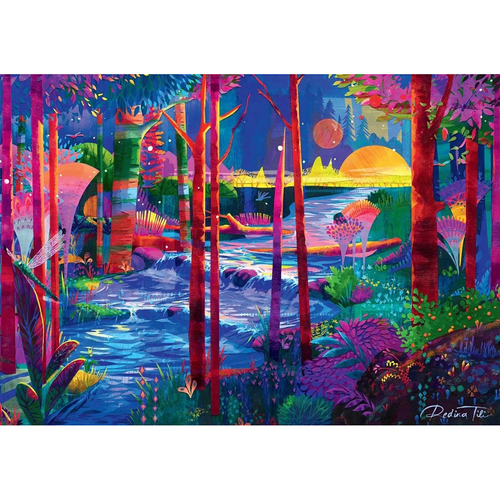 Фото Пазл GOODLOOT Imagination: Redina Tili Sleeping Giants 1000 эл (5908305249672)