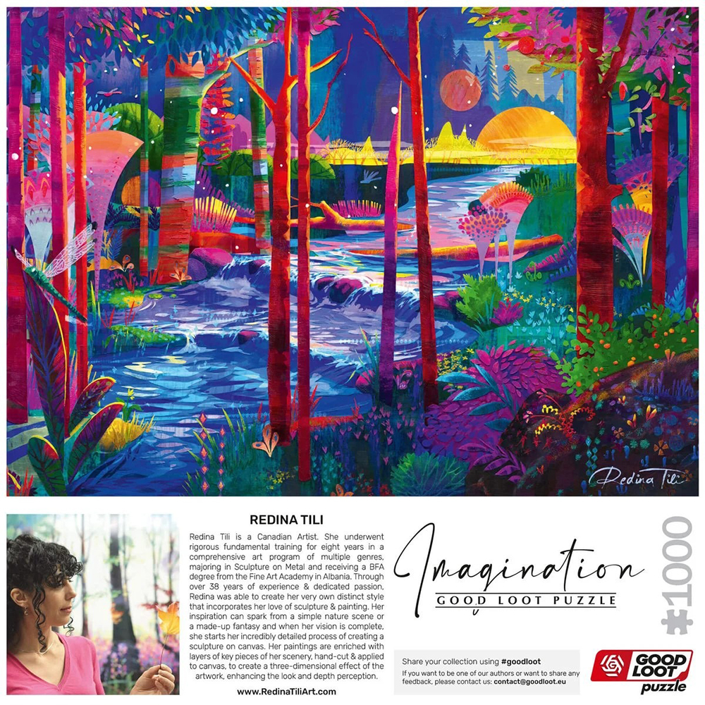 Пазл GOODLOOT Imagination: Redina Tili Sleeping Giants 1000 эл (5908305249672) Тематика пазла природа