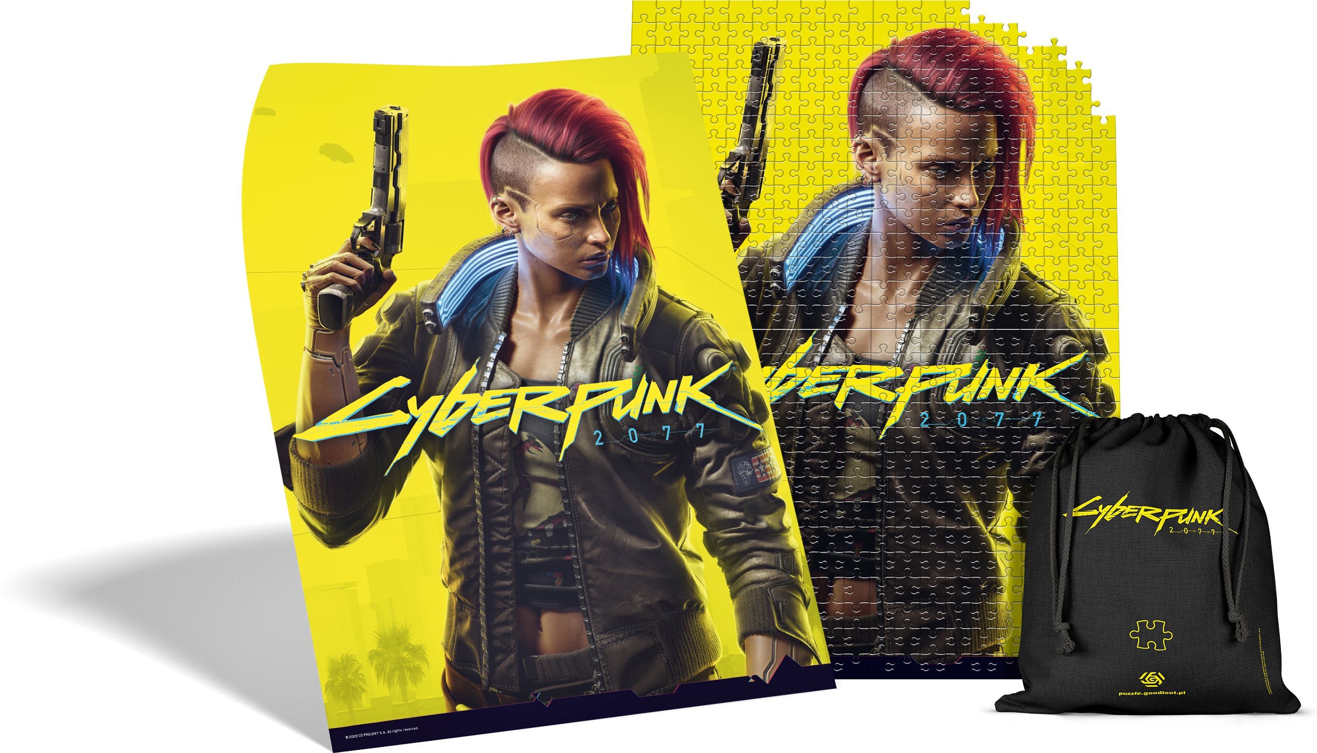 Пазлы GOODLOOT Cyberpunk 2077: Female V 500 эл. (5908305231455) Пазлы классический