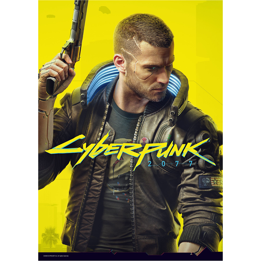 Пазлы GOODLOOT Cyberpunk 2077: Male V 500 эл. (5908305231462) Тематика пазла игры