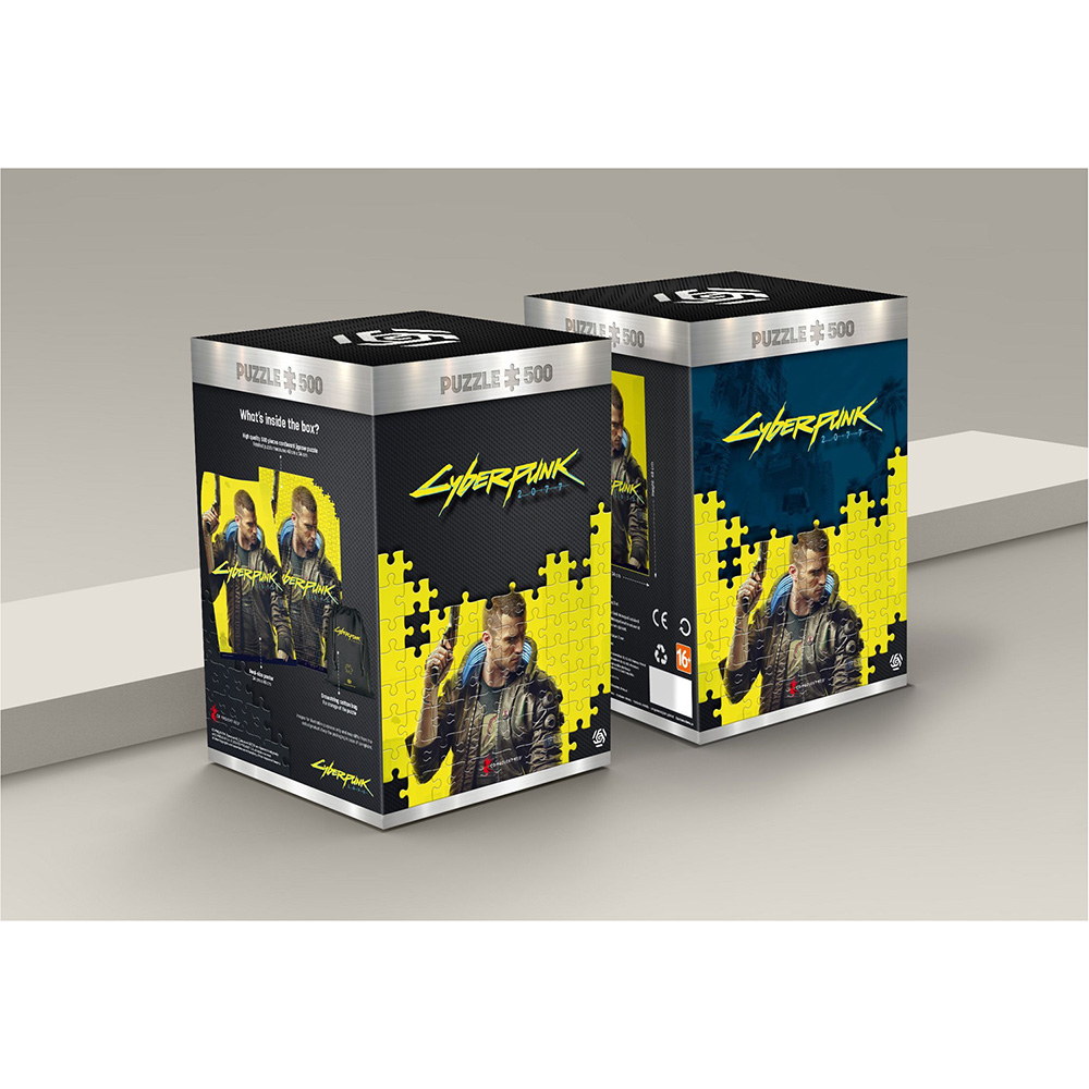 Пазлы GOODLOOT Cyberpunk 2077: Male V 500 эл. (5908305231462) Количество элементов 500